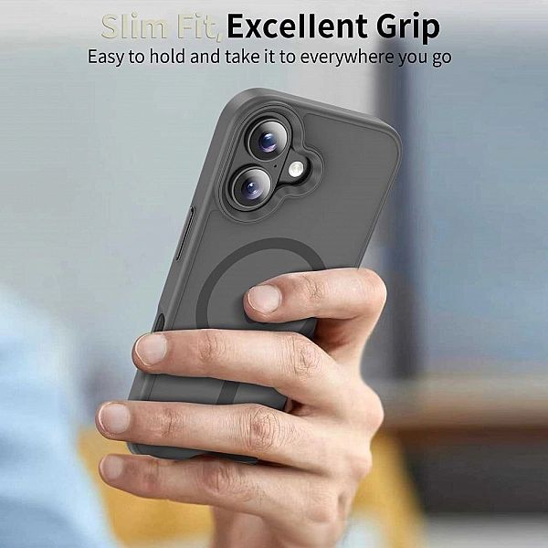 Tech-Protect Magmat Magsafe Iphone 17 Matte Crayon Grey
