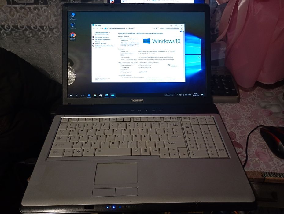 Продам ноутбука TOSHIBA