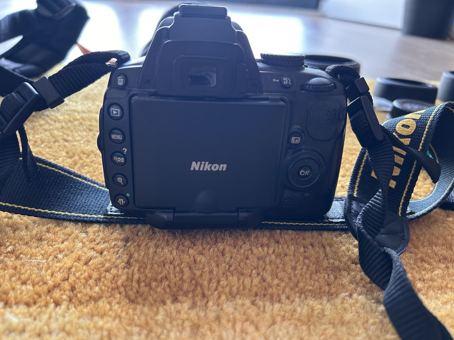 Nikon D500 + 2 lentes nikkor (50 mm F1.8 e 18-200 3.5-5.6)