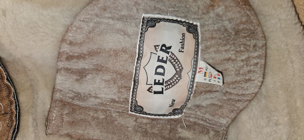 Kożuch męski , idealny stan