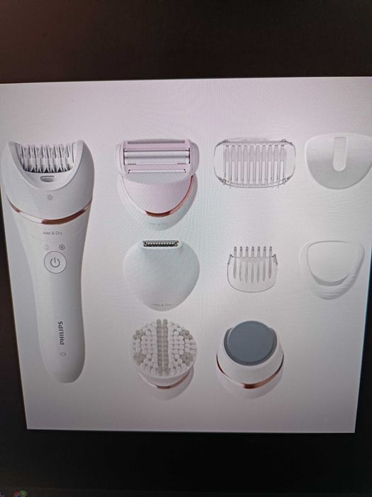 Эпилятор для влажной и сухой эпиляции Philips Series 8000 BRE740/10