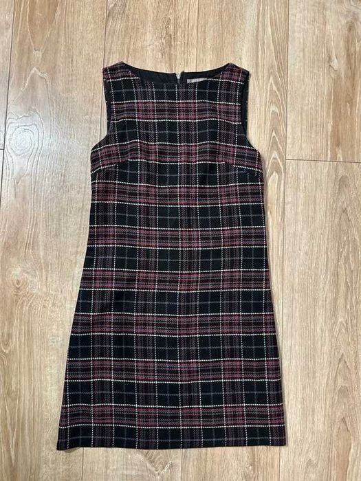 Sukienka w kratkę zimowa Orsay