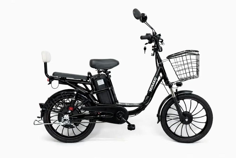 ‼️НА СКЛАДЕ‼️ Электровелосипед Minako 750W 60V 26Ah 20'' електровелосипед minako 20 дюймов
