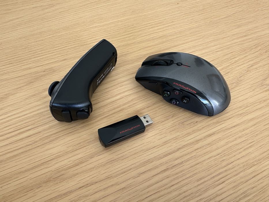 Rato e comando Fragnstein para PC e PS3