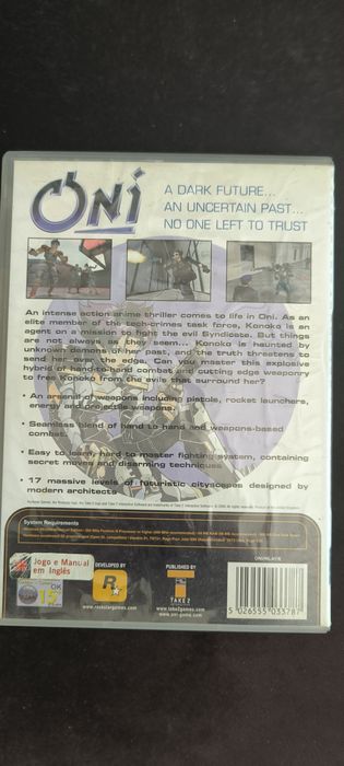 Oni PC CD-ROM (Original / Completo - Edição Inforjogos)