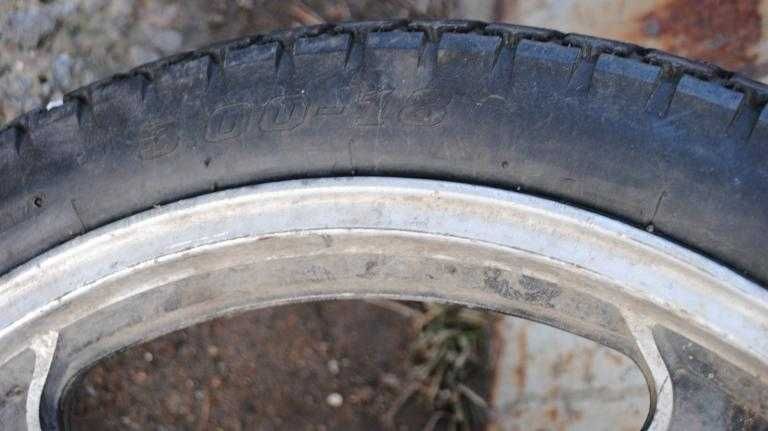 Колесо 18*1,85 в компл з 3.00-18 на мопед. Мото ЗЧ, запчастина.