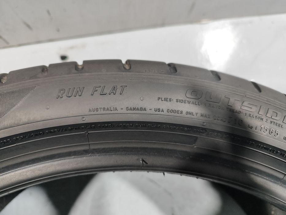 2 pneus semi novos 255-35R19 Pirelli RFT - Oferta dos Portes