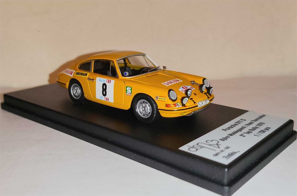 Troféu - Porsche 911 S - 3º Rally de Portugal 1970 - Björn Waldegaard