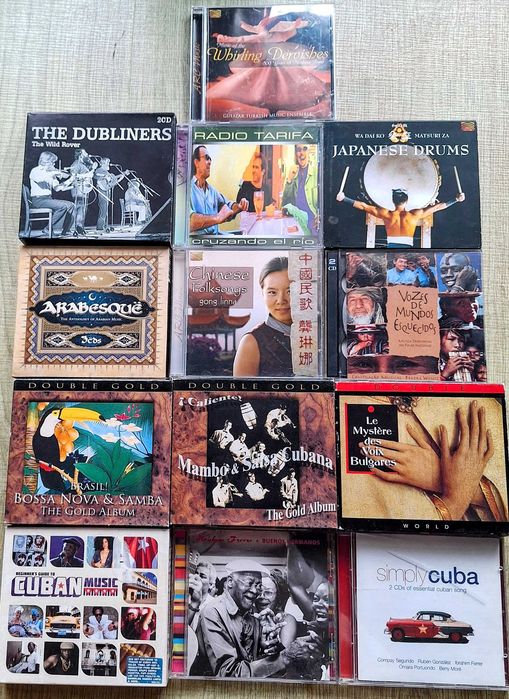 World Music CD Collection – Rare and Original!