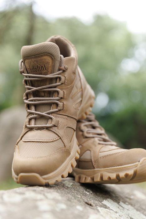 Напівчеревики тактичні шкіряні літні койот берці берцы летние кожаные