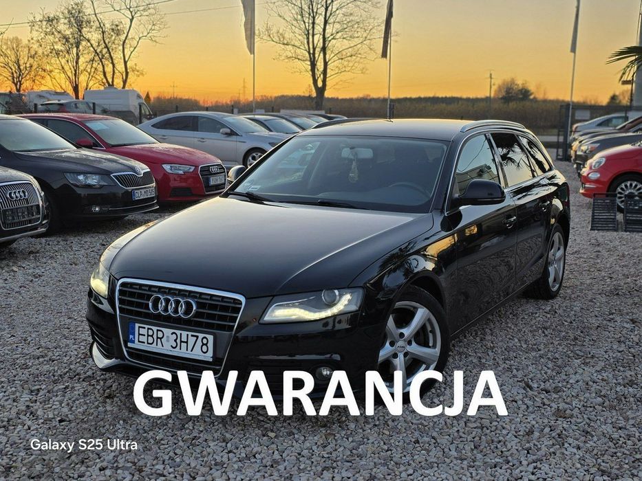 Audi A4 Avant CR 2.0TDI#143KM#Ledy#Bixenon#Klima#Navi#Czujniki#1 Rok Gwarancji w Cen