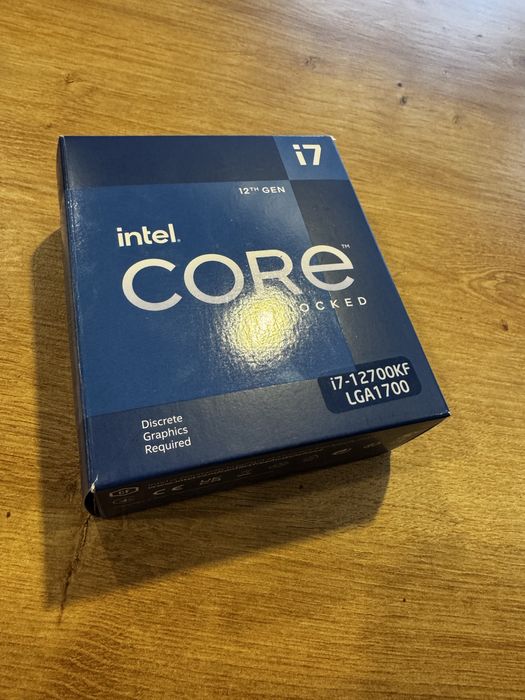 Procesor intel core i7 12700KF