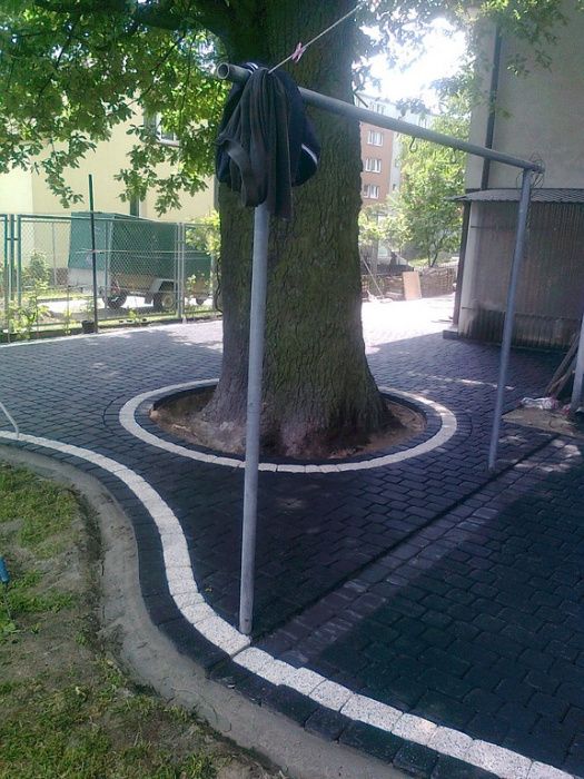 Kompleksowe układanie kostki brukowej