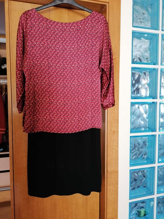 Vestido (efeito saia/blusa) Promod