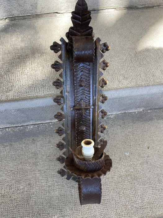 4 Candeeiros rusticos ferro