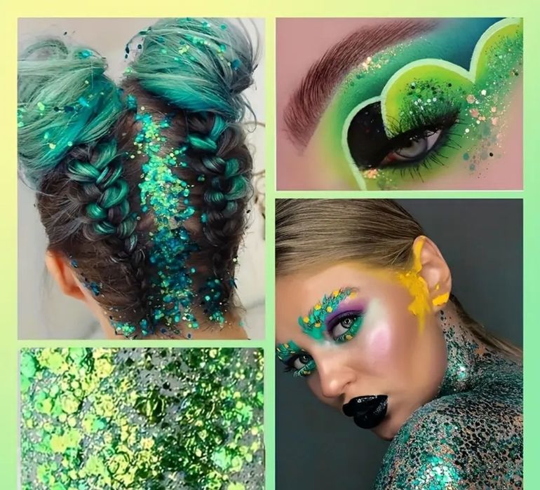 Гель з блискітками