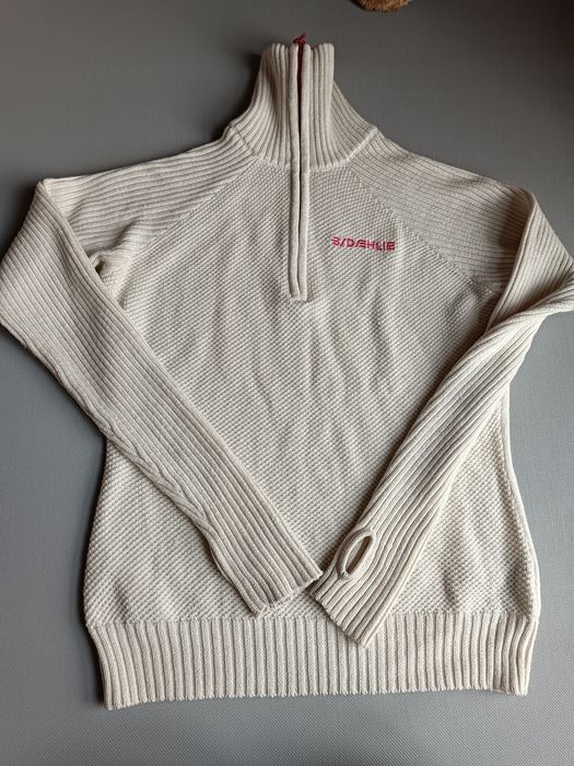 Sweter golf Bjorn Daehlie daehlie damski rozmiar L kremowy 50% wełna