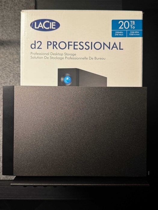 Disco Externo LaCie d2 Professional 20TB – Como novo!