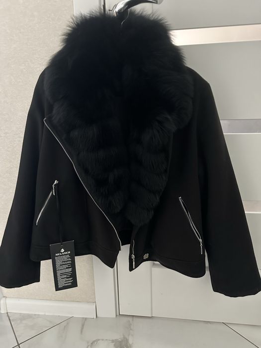 Полупальто короткое Кашемировое(новое)-р50/52 Торг