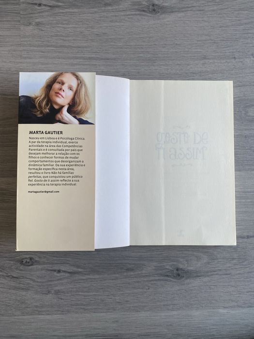 Livro “Gosto de ti assim” - Marta Gautier