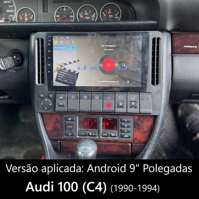 Rádio 2DIN 9" • Audi • A4 (B5) • 80 (B4) • 100 (C4) • Android [4+64GB]