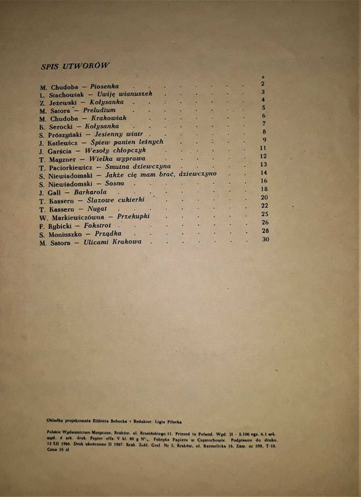 Łatwe duety akordeonowe nuty na akordeon