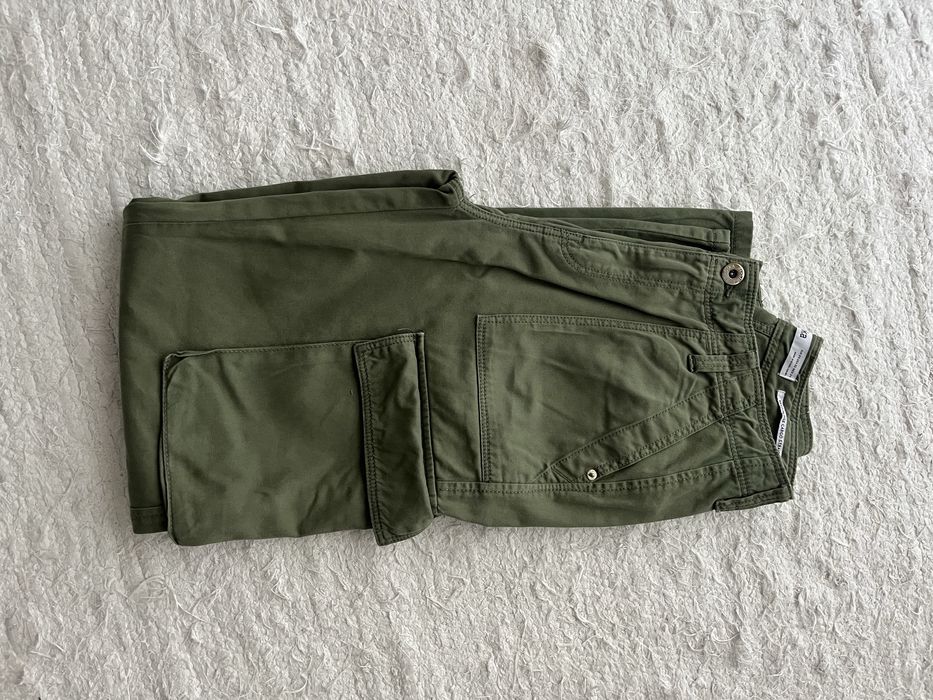 Calças cargo verdes