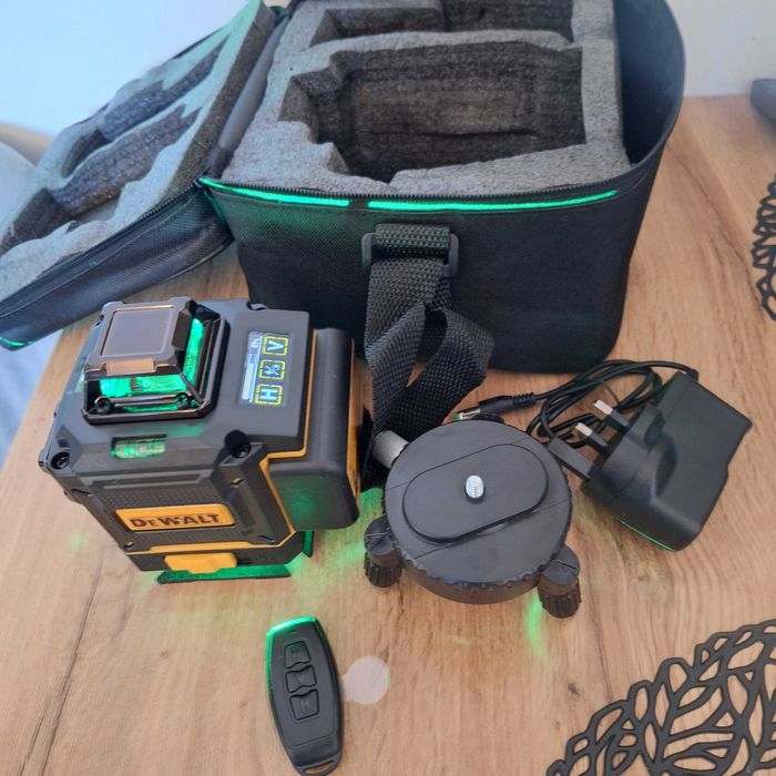 Laser Dewalt 360stopmi, laserowa- zestaw