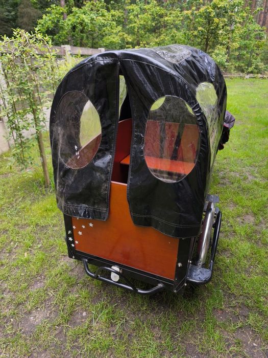 Rower cargo riksza elektryczna bafang