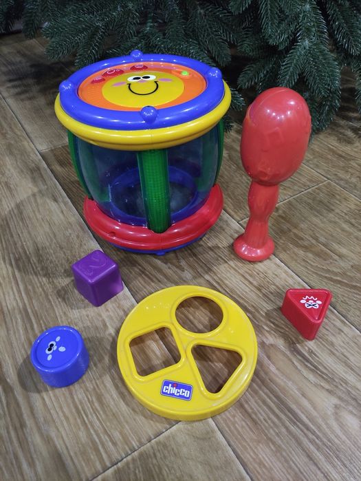 Развивающие игрушки погремушки Chicco, Fisher Price, ELC,Tolо