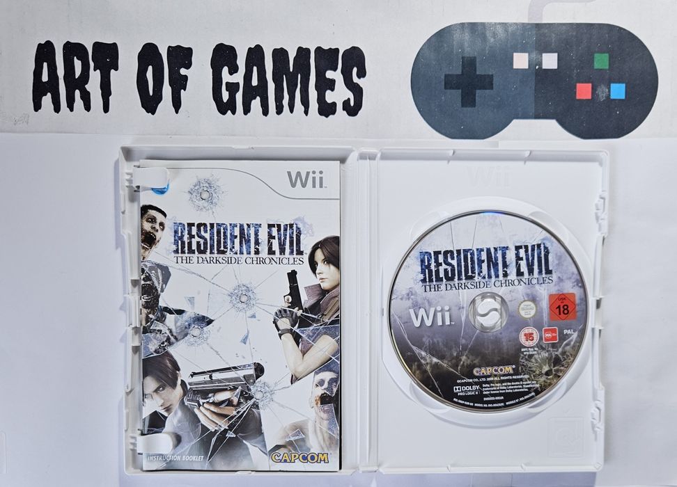 Resident Evil Darkside Chronicles Komplet 3xA Nintendo Wii  Dark Side