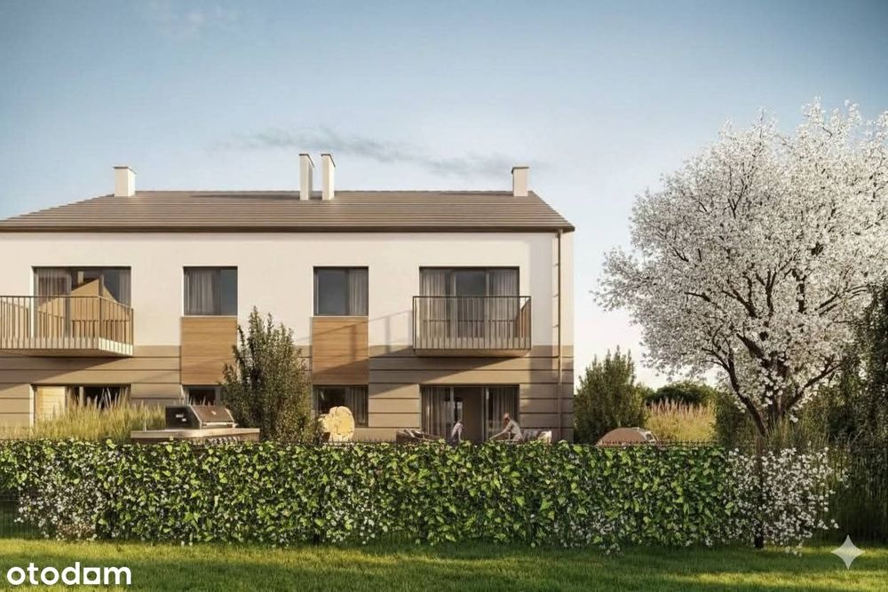 128m²(dwa poziomy: 72m²+ 56m²)+OGRÓD +balkon+m.park.-pod WROCŁAWIEM