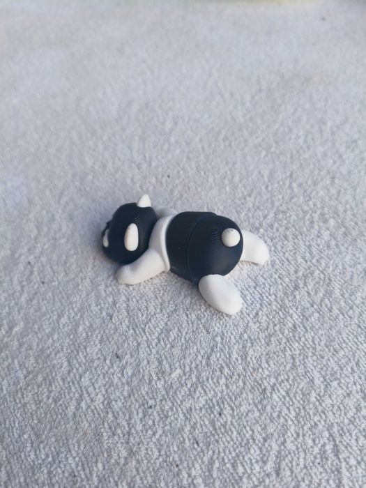 Panda articulado colecionável — mexe-se todo!