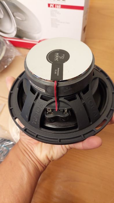 Coluna auto Focal PC165 2 Vias Coaxiais