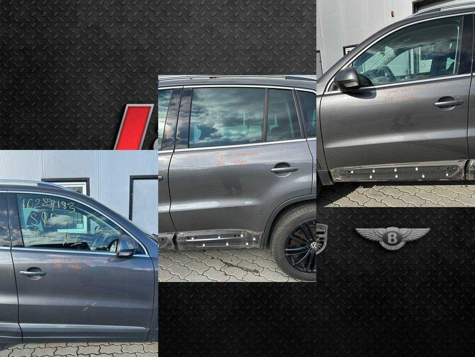 Двері передні, задні Tiguan 2008-2017 D7R