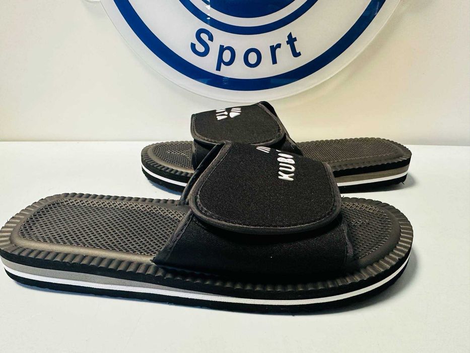 Kubota klapki męskie na rzep czarne piankowe  41 - 45