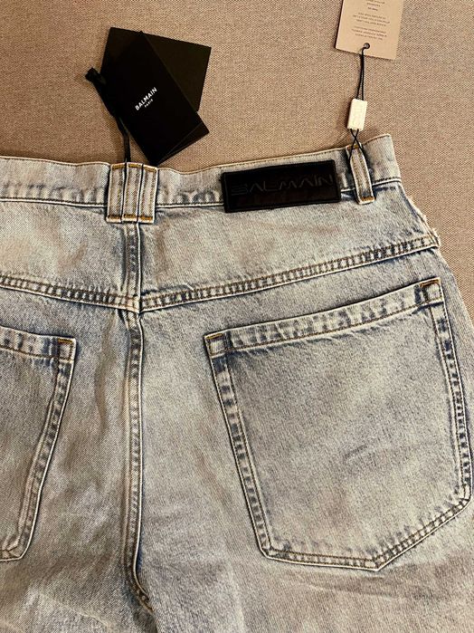 Джинси Balmain з вінтажним ефектом 32 розмір Нові Оригінал