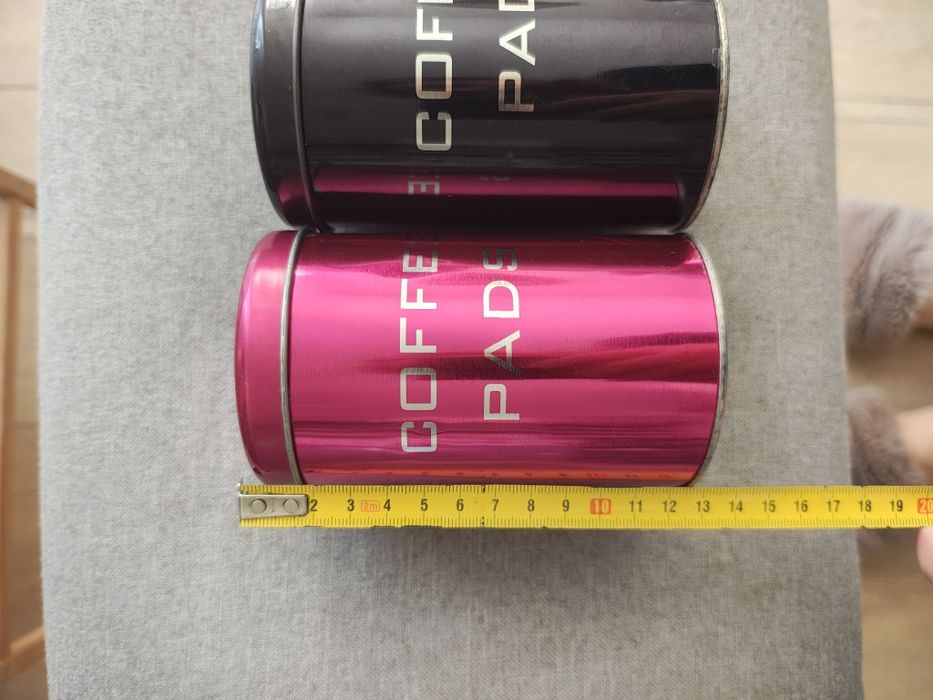 Metalowe puszki 4szt do przechowywania kawa, herbata, makaron itp.