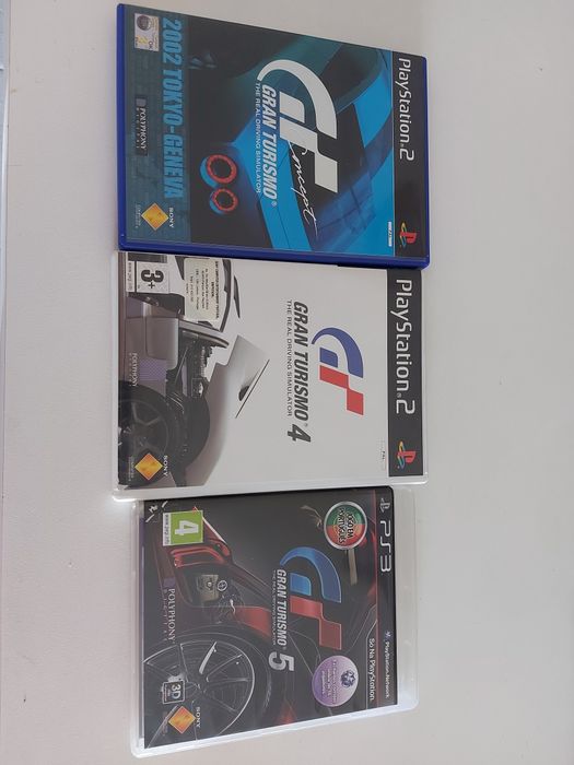 Pack 2 Jogos Gran Turismo Playstation 2 e 3