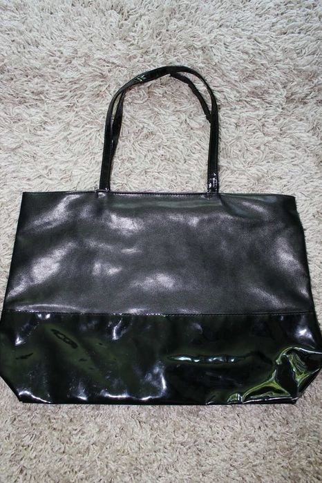 CK torba duża torebka czarna shoper bag CALVIN KLEIN