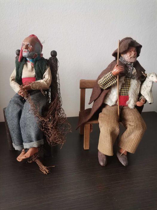 Santon De Provence - terakotowa figurka z lat 60-tych XX wieku Francja