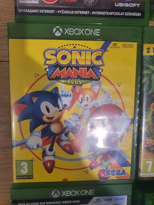 Gry dla dziec xbox one s x series i Crash Sonic Spyro lego minecraft