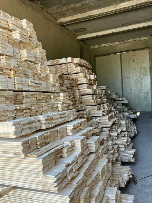 Вагонка липова, лежак, рейка стругана, погонажні вироби.