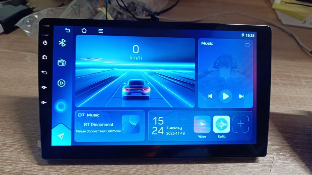 Магнітола 9/10 дюймів 4/64Гб CarPlay Android Auto DSP  GPS Активне Охолодження (Кулер)