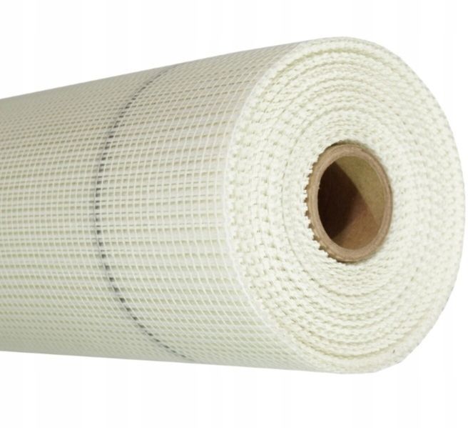 siatka z włókna szklanego elewacyjna 1x50m 145g/m2