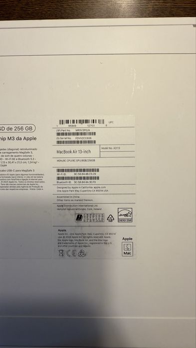 MacBook Air 13’’ M3