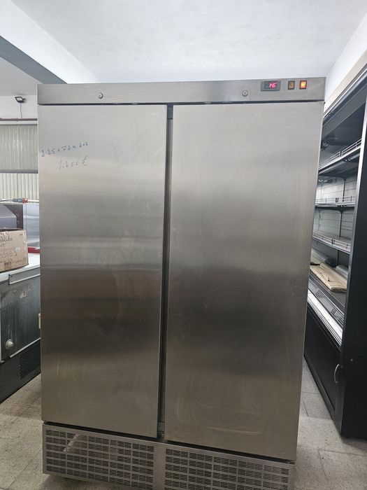 Armário refrigerado duplo inox