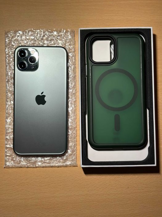 iPhone 11 Pro 256GB Verde | Bateria 100% | Garantia até Mai/2029 + Capa