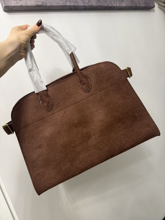 Zamszowa torba THE ROW, hit sezonu!!!