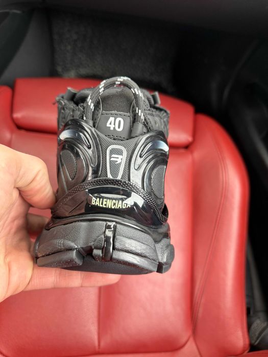 (ОПЛАТА ПІСЛЯ ОГЛЯДУ)Balenciaga Runner Black Баленсіага Ранер Чорні